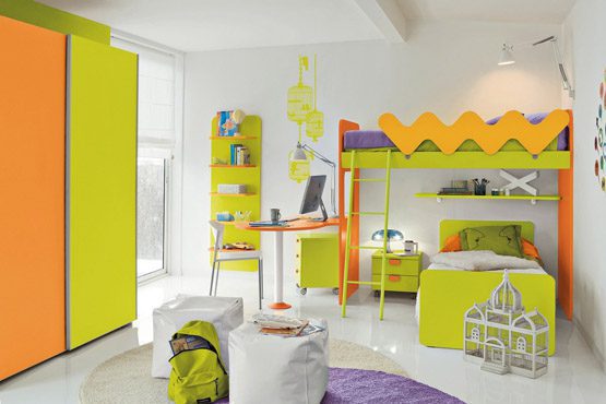 أجمل تصاميم غرف نوم أطفال أولاد بالصور