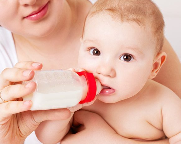 قلة شرب الحليب عند الرضع