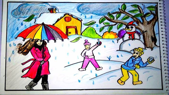 شرح فصل الشتاء للأطفال 
