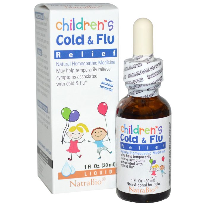 دواء للبرد سريع المفعول للأطفال
