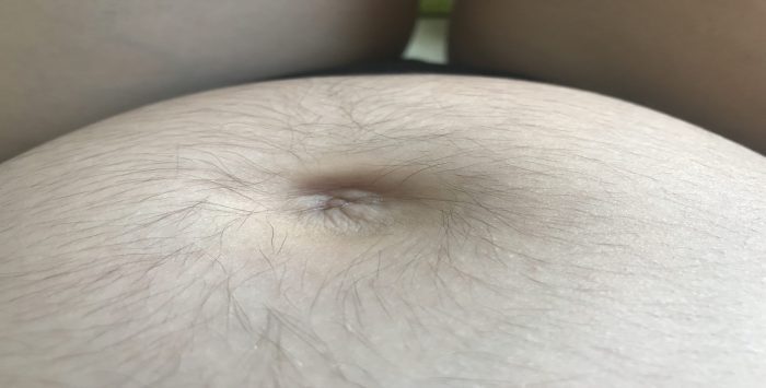 شعر البطن للحامل وجنس الجنين