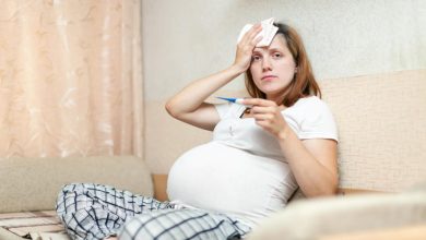 أخطار الشهر الثامن من الحمل