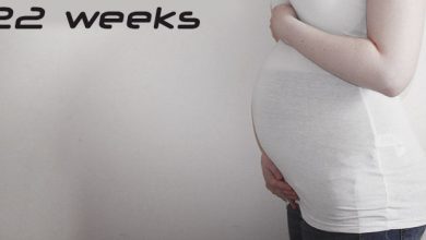 نزول بطن الحامل في الشهر السادس