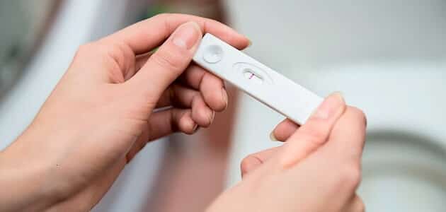 شكل اختبار الحمل الإيجابي الضعيف